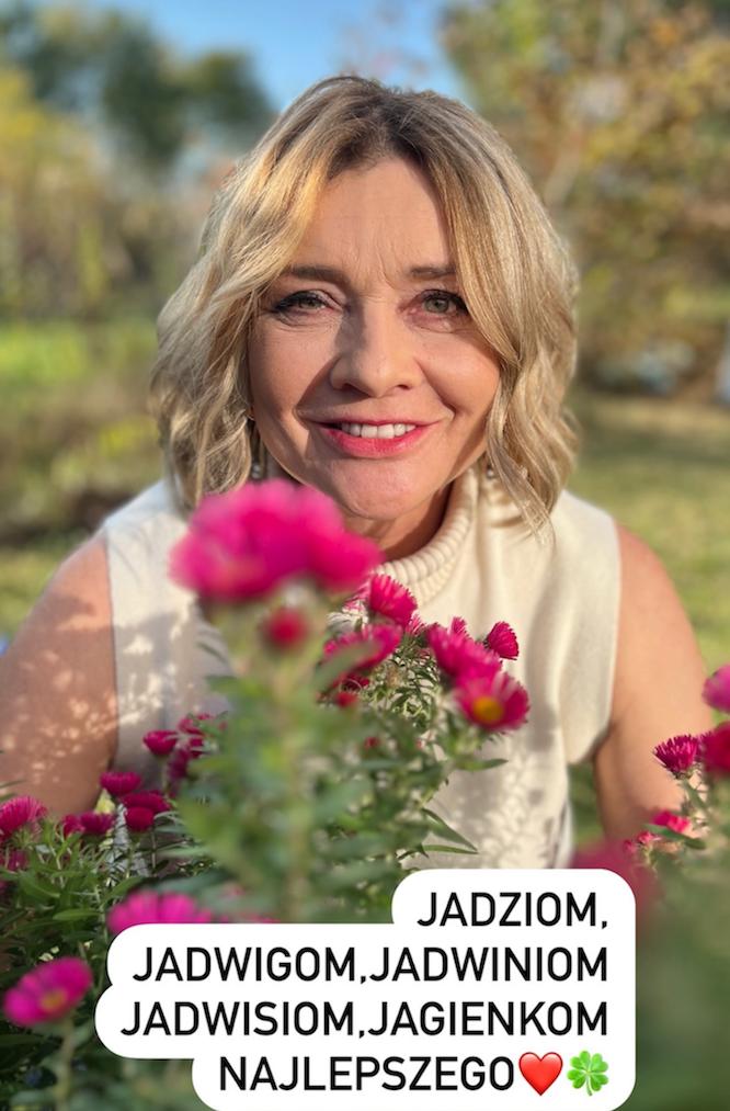 Małgorzata Ostrowska-Królikowska składa wzruszające życzenia wnuczce Jadwidze!