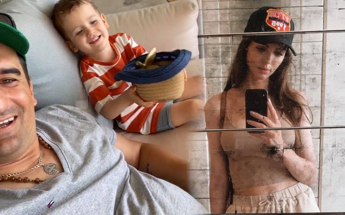 Michał Koterski i Marcela Leszczak wyjechali na wakacje. Aktor nie widzi świata poza synem