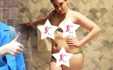 Lena Dunham pokazała zdjęcie w bieliźnie (Instagram)