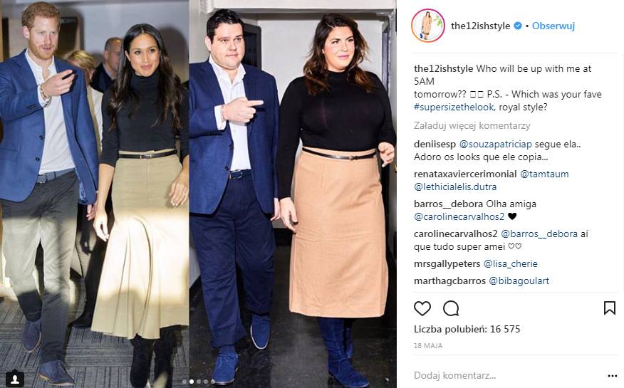 Gdyby Meghan była OTYŁA wyglądałaby TAK!