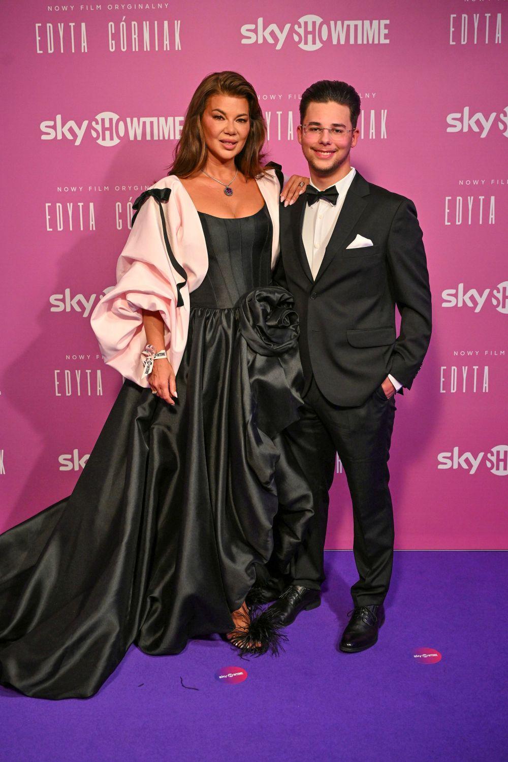 Edyta Górniak z synem/KAPIF