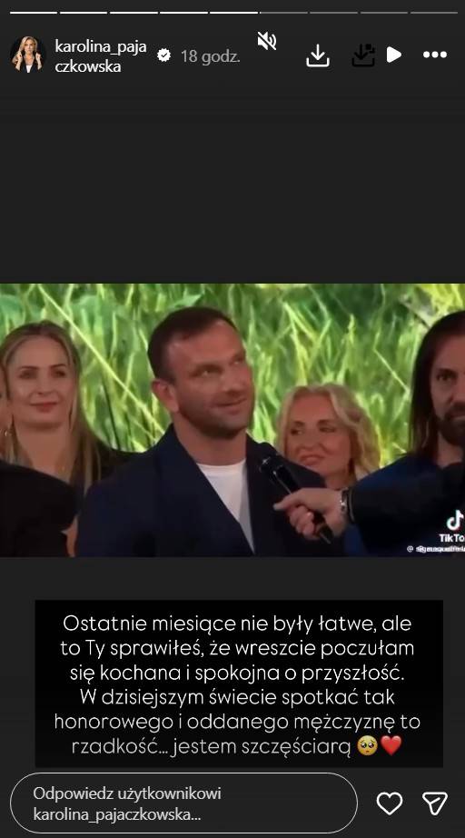 Karolina Pajączkowska świętuje urodziny partnera, fot. Instagram