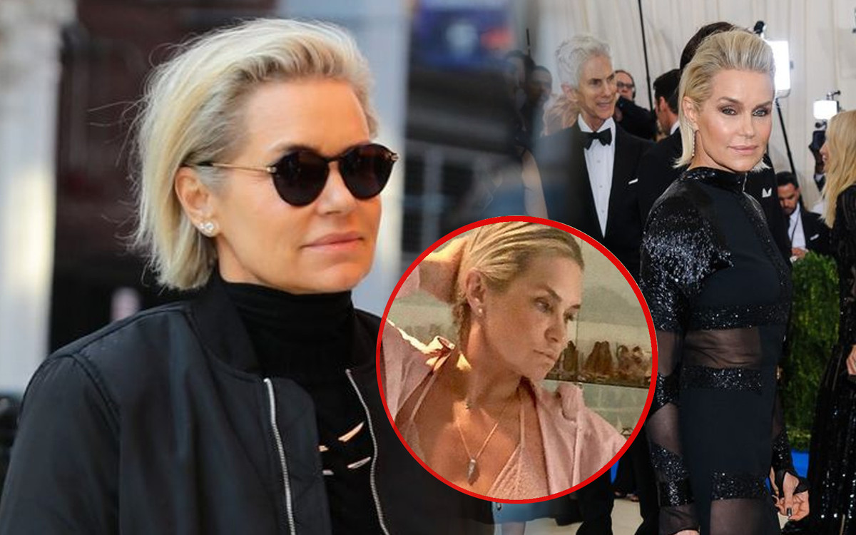 55-letnia Yolanda Hadid pozuje w bieliźnie i OSTRZEGA przed poprawkami urody