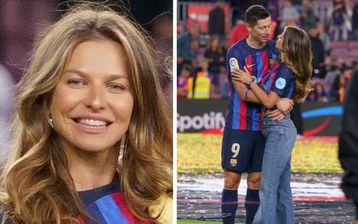 Klara i Laura Lewandowskie na murawie stadionu Camp Nou (ZDJĘCIA)