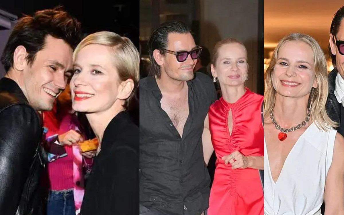 Cielecka z młodszym o 16 lat partnerem na gali. Ale oni do siebie pasują