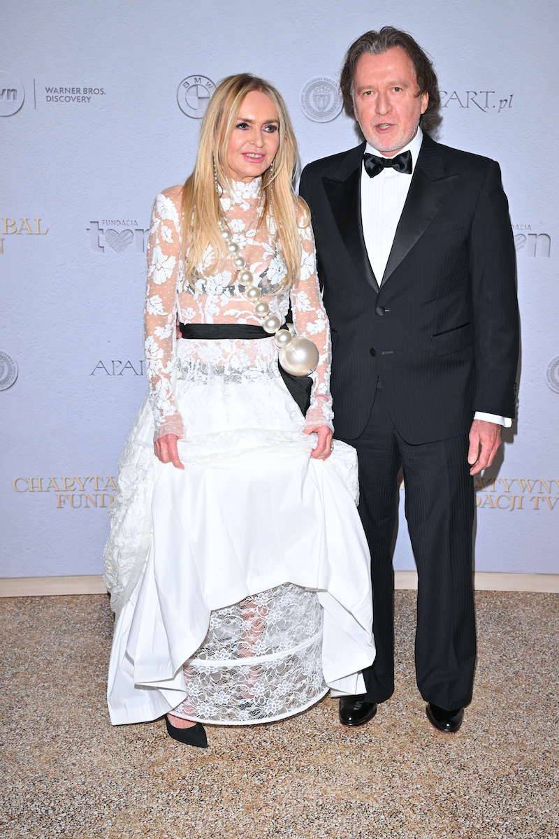 Monika Olejnik - Bal Fundacji TVN, fot.: KAPiF