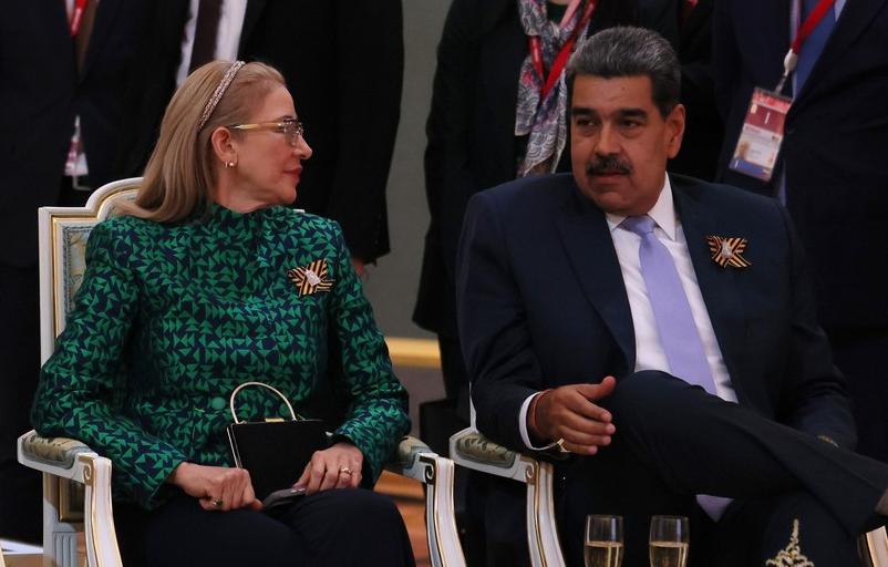 Cilia Flores i Nicolás Maduro, fot. Wikimedia.org