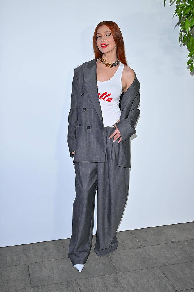 Ada Fijał na pokazie Stella McCartney H&M collection