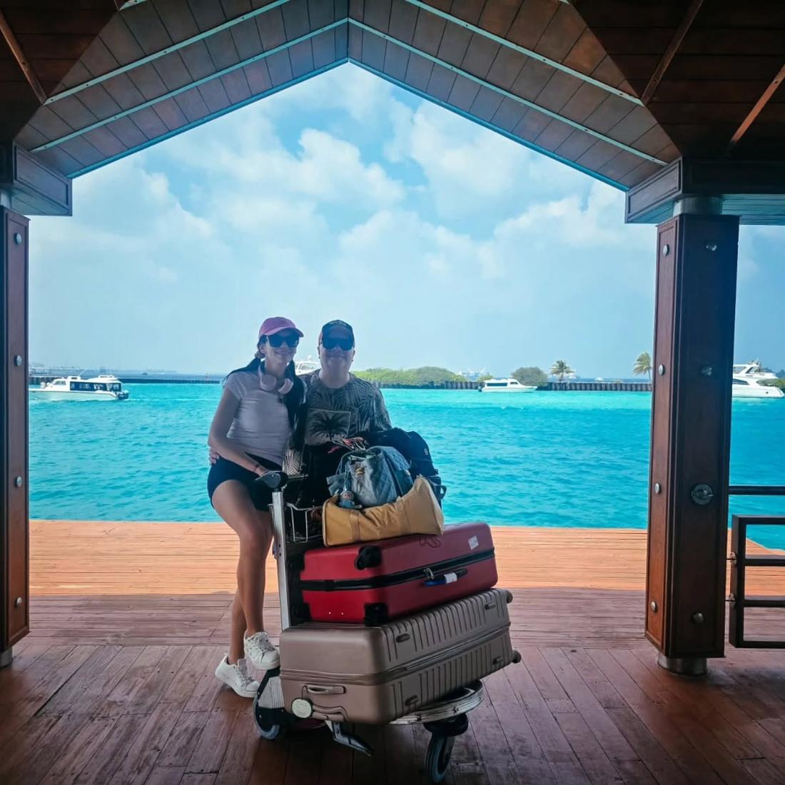 Krzysztof Skiba z żoną fot. Instagram