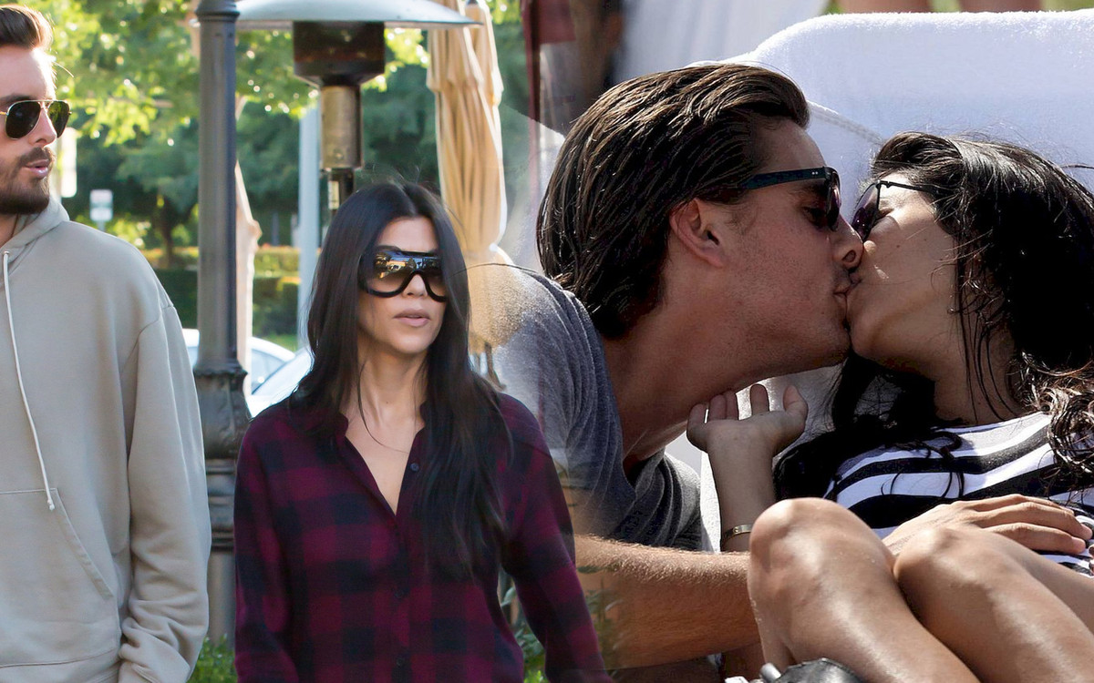 Scott Disick mówi do Kourtney Kardashian, że ją KOCHA