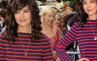 Wypoczęta, uśmiechnięta Katie Holmes   (FOTO)