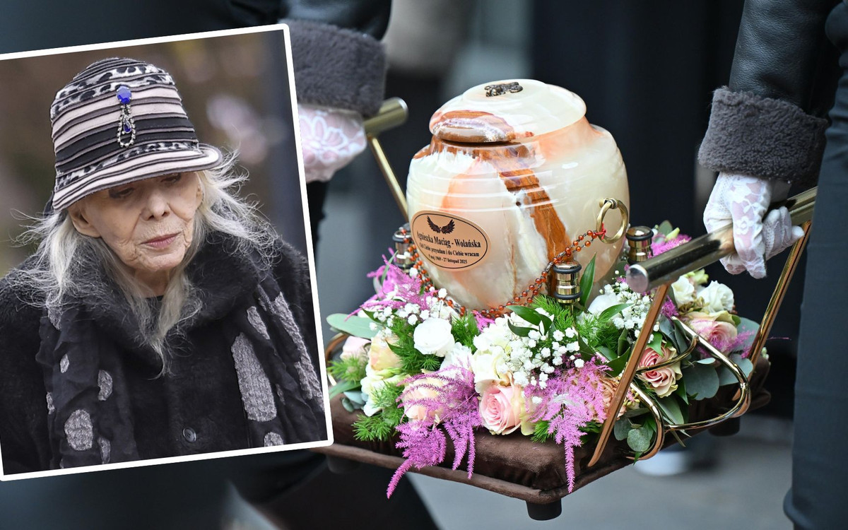 Była teściowa przyszła na pogrzeb Maciąg. Kobieta miała wielki problem