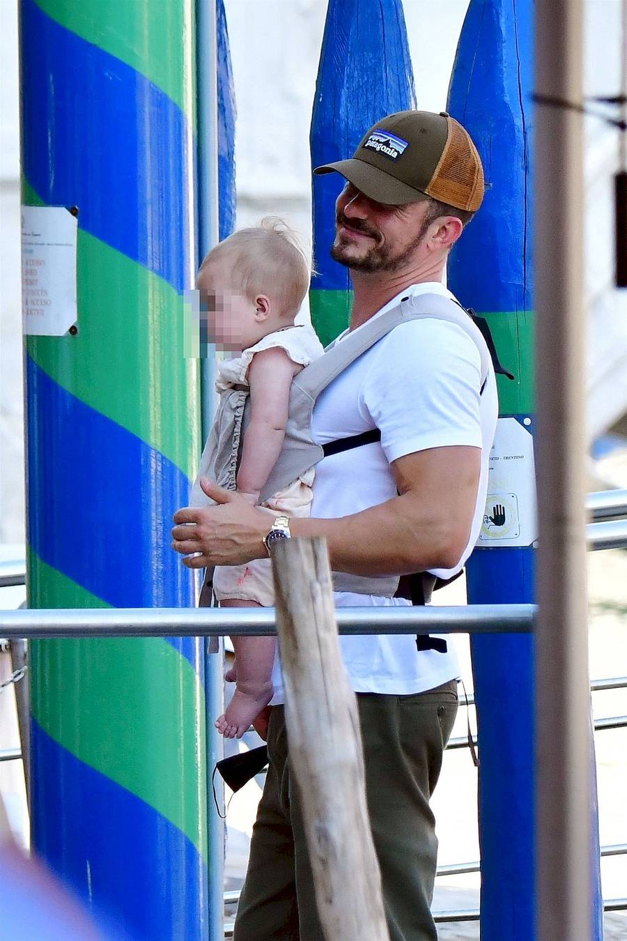 Katy Perry i Orlando Bloom z córeczką w Wenecji. Ale są zakochani! (ZDJĘCIA)