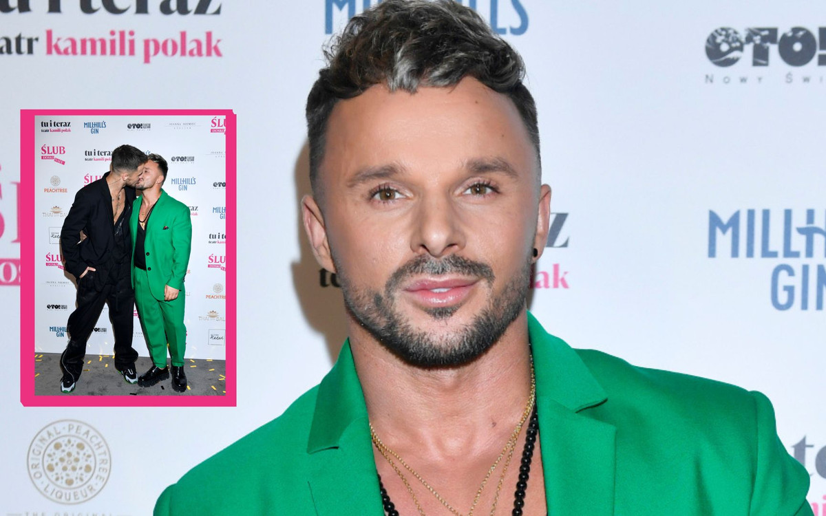 Qczaj debiutuje ze swoim partnerem TANCERZEM na ściance (ZDJĘCIA)