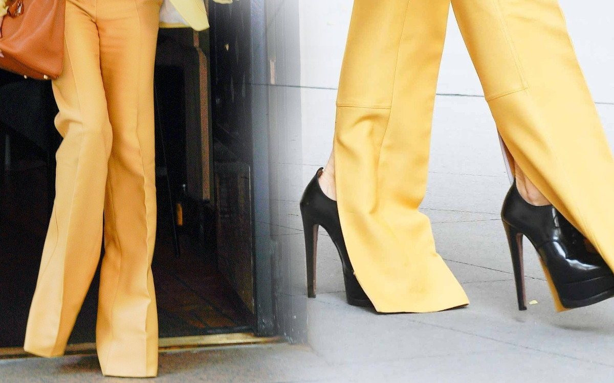 Żona piłkarza w odważnej stylizacji. Zobaczcie te ZABÓJCZE szpilki (ZDJĘCIA)