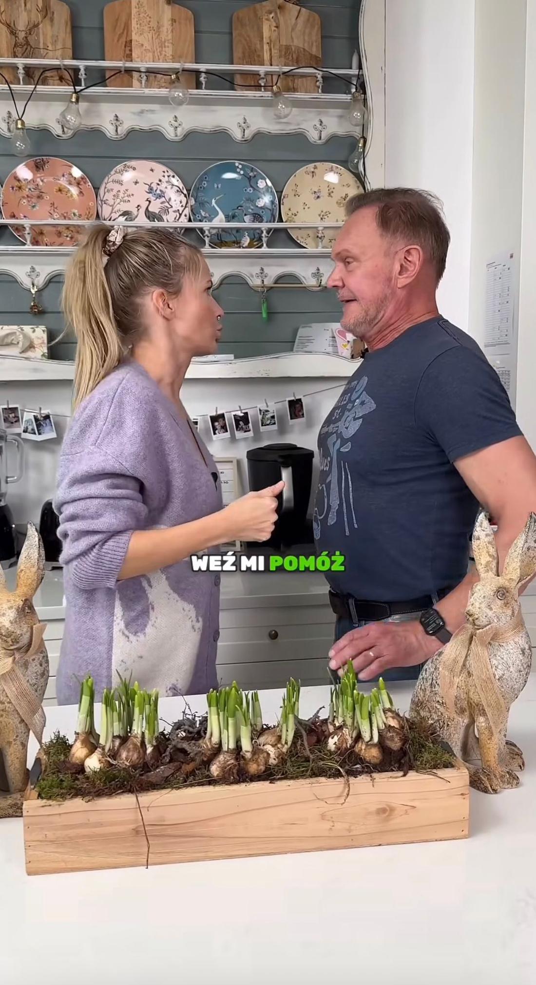 Edyta Pazura, Cezary Pazura, fot. Szkło Must Go On/Instagram.