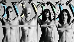 Nagie modelki dla magazynu Love (FOTO)