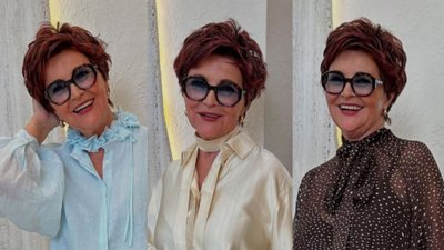 Jolanta Kwaśniewska przeszła samą siebie. Wygląda jak ikona stylu w niebiańskim błękicie