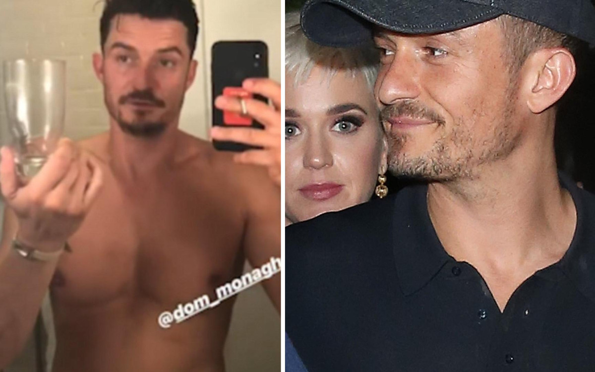 Tego nie możecie przegapić – Orlando Bloom bez koszulki w łazience (ZDJĘCIA)