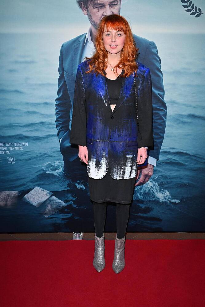 Magdalena Pociecha na premierze filmu "Zapiski śmiertelnika", fot. KAPiF