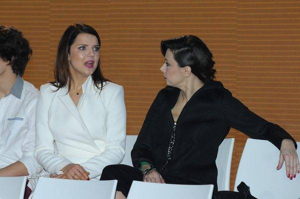 Joanna Jabłczyńska na konferencji ramówkowej TVN