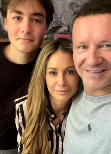 Małgorzata Rozenek z mężem i synem Stanisławem, fot. Instagram