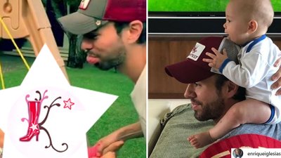 Enrique Iglesias pokazał NOWY filmik z bliźniakami – zobaczcie, jak urosły