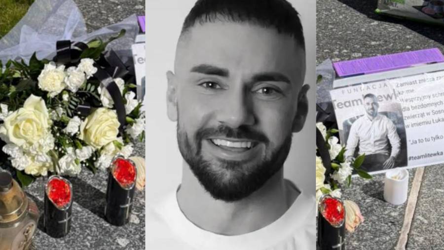 Wzruszające co ludzie zostawiają obok zniczy i kwiatów dla Posła Litewki, fot. Kozaczek Exclusive