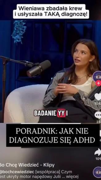 Julia Wieniawa, fot. TikTok
