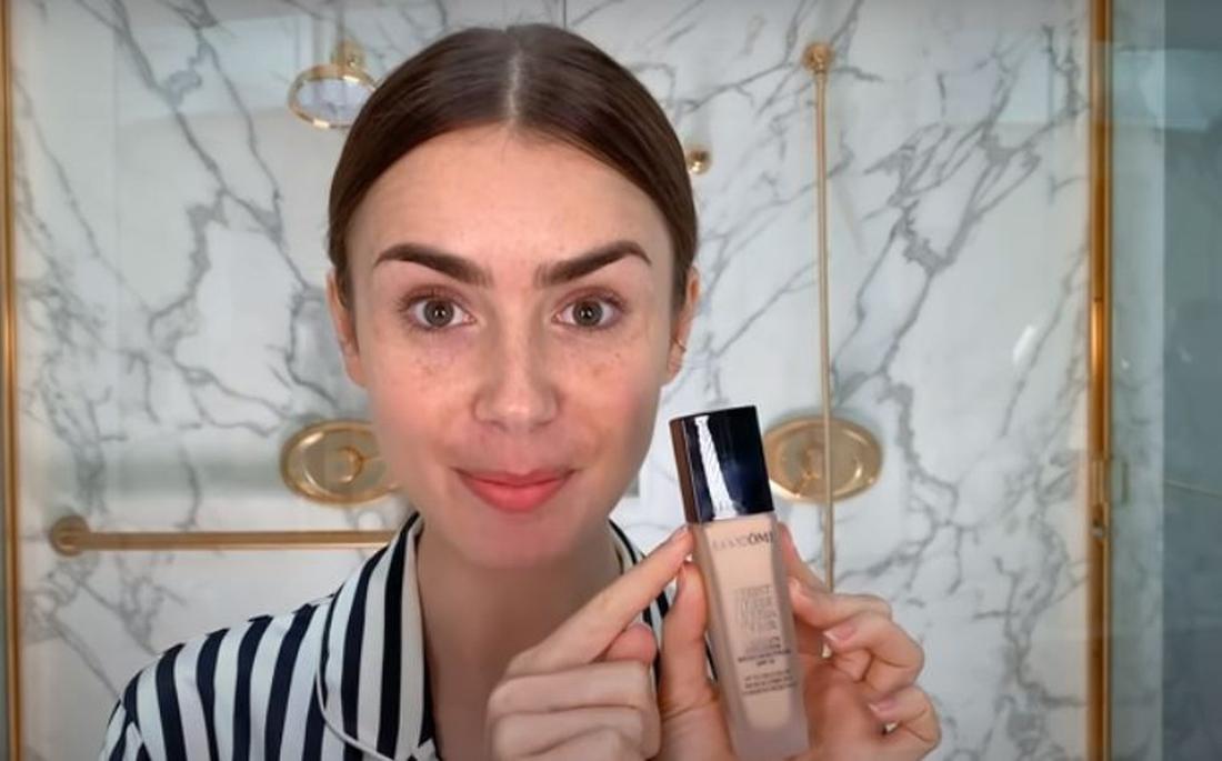 Lily Collins uczy, jak zrobić makijaż w francuskim stylu. 