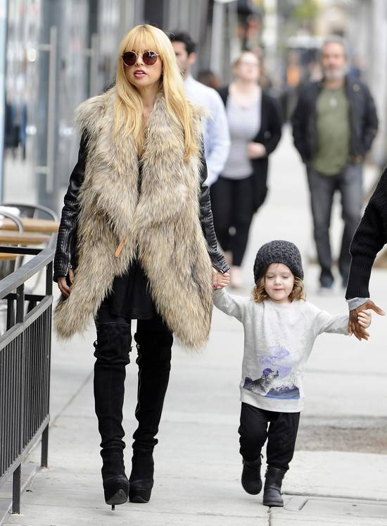 Modna mama Rachel Zoe i jej synek Skyler