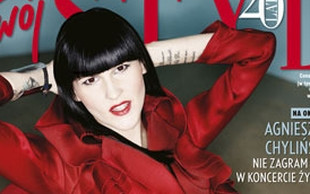 Agnieszka Chylińska w roli seksownej pani domu