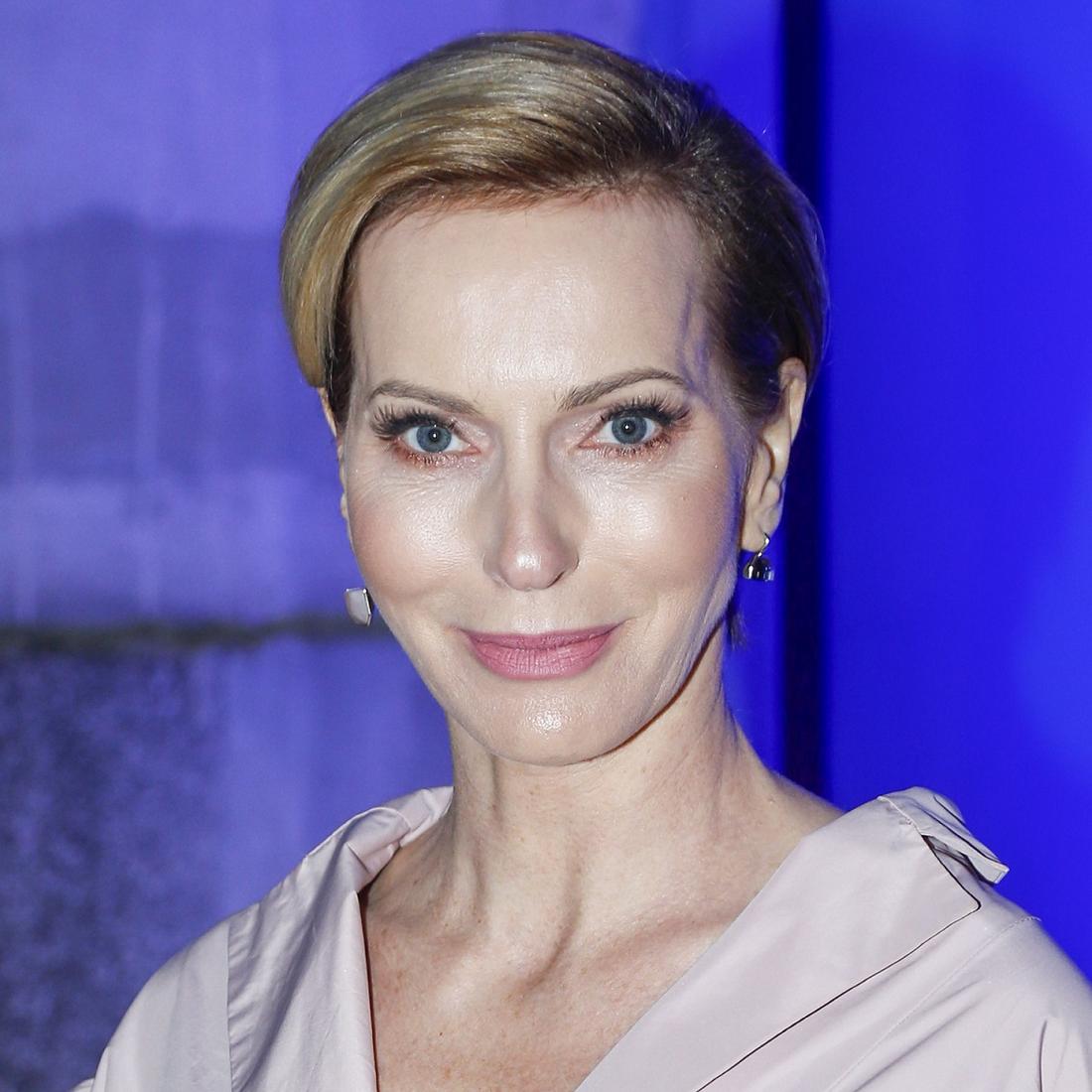 Paulina Smaszcz na ściance. 