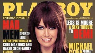 Gwiazda serialu Man Men vintage dla Playboya (FOTO)