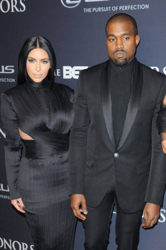 Kim Kardashian na gali 2015 BET Honors