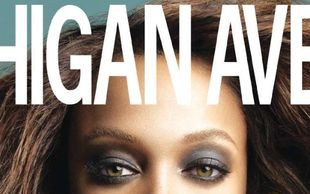 Tyra Banks i jej biust dla Michigan Avenue (FOTO)