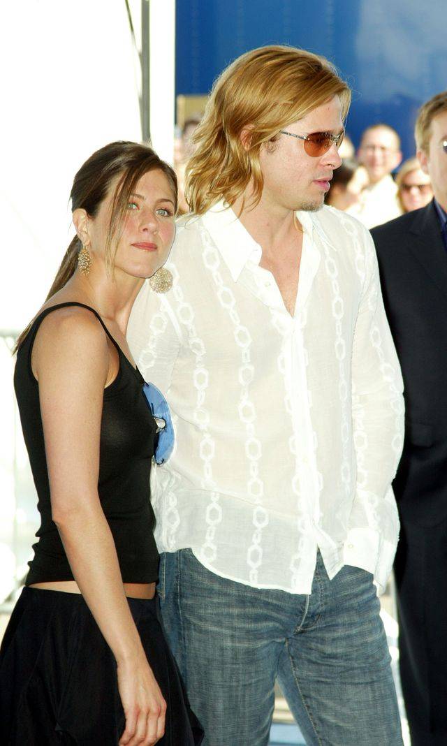 Brad Pitt w czasach związku z Jennifer Aniston