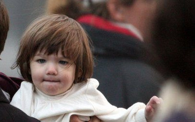 Suri Cruise rzuciła kocyk