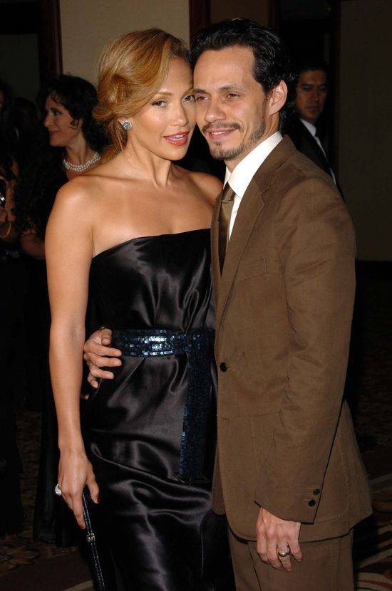 Jennifer Lopez i Marc Anthony w czasach, gdy byli razem