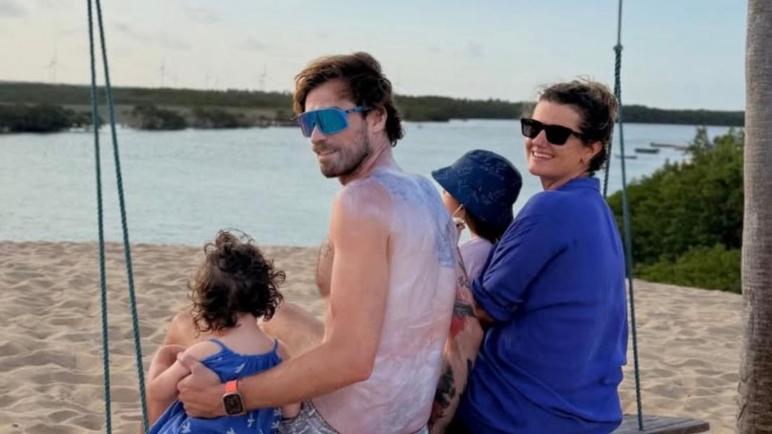 Zofia Zborowska i Andrzej Wrona z córkami, fot. Instagram