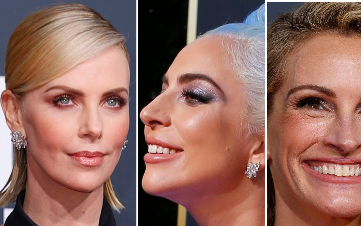 Makijaże gwiazd na gali Złotych Globów 2019