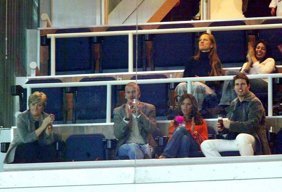 David Beckham na starych zdjęciach