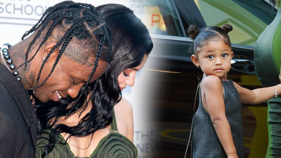 Kylie Jenner na gali z Travisem Scottem! Zabrali ze sobą Stormi (ZDJĘCIA)