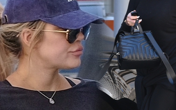 Khloe Kardashian ukrywa swoje POCIĄŻOWE kształty (ZDJĘCIA)