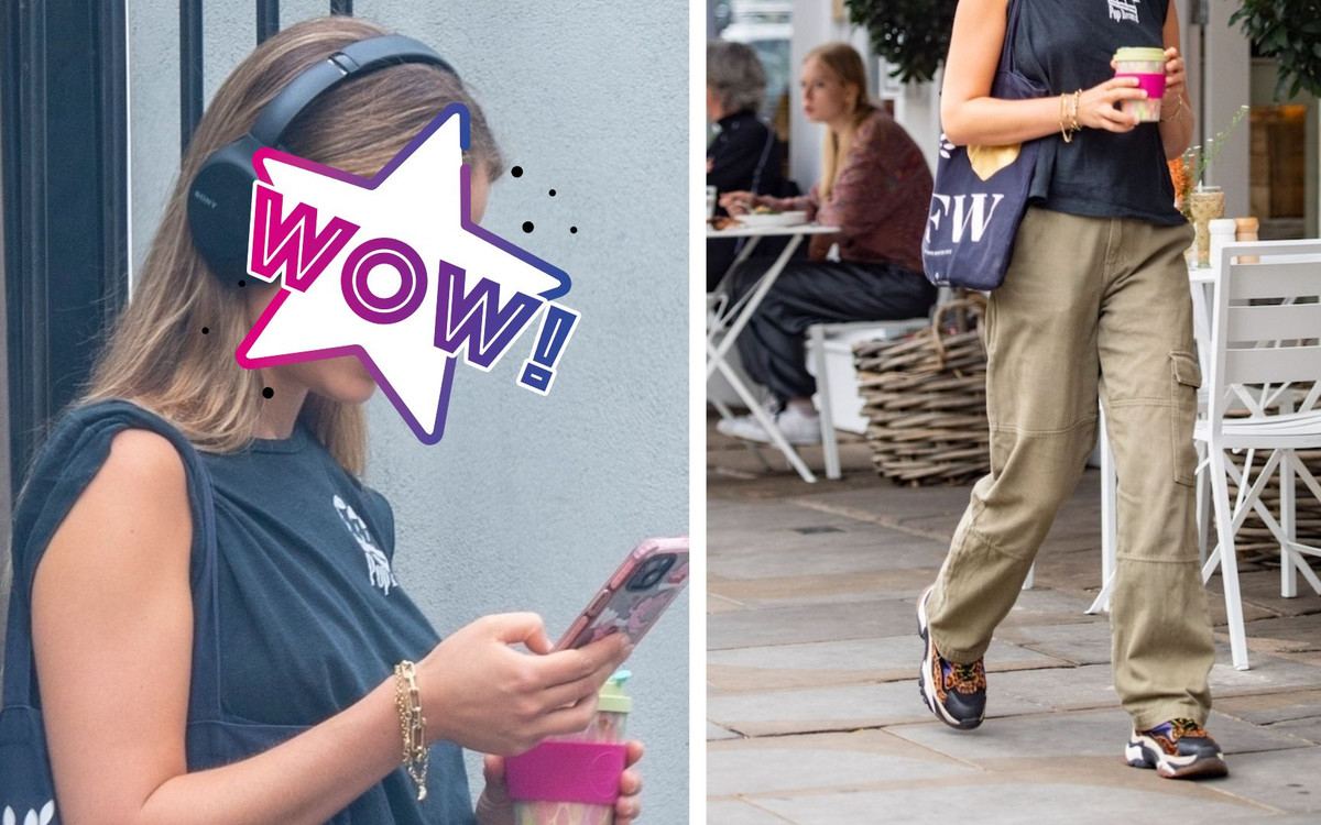 Najpiękniejsza członkini rodziny królewskiej spaceruje po Notting Hill (ZDJĘCIA)