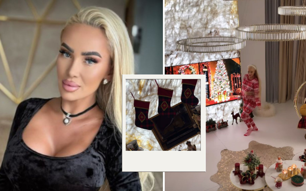 Izabela Macudzińska już poczuła magię świąt. Dom jak z “Kevina” – wszędzie ozdoby