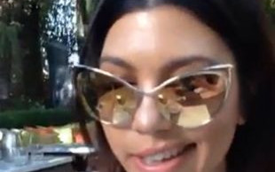 Kourtney Kardashian – pierwszy botoksik? (VIDEO)