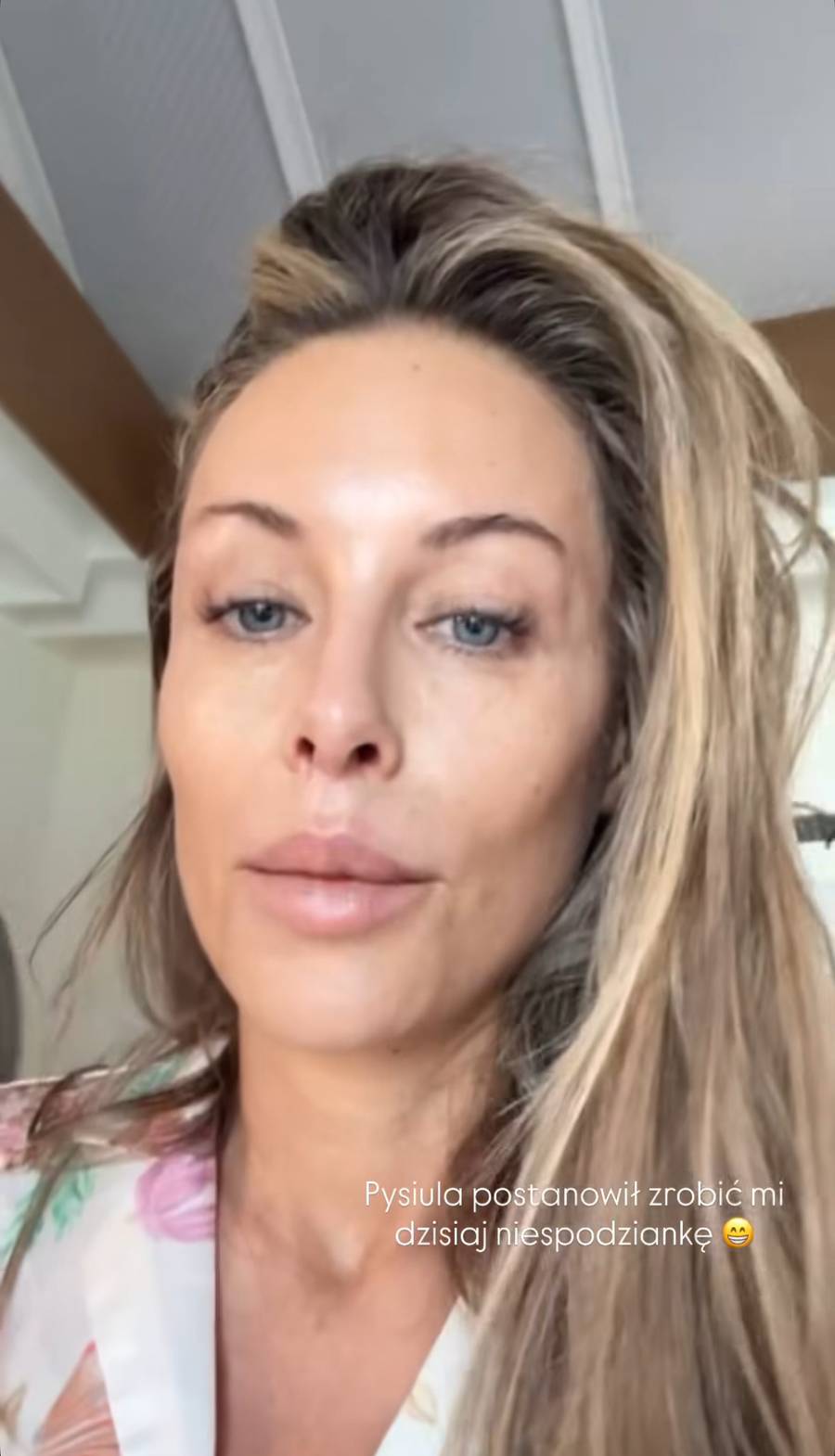 Romantyczne wakacje u Majdanów. Pysiula zaskoczył żonę z samego rana, fot. Instagram.