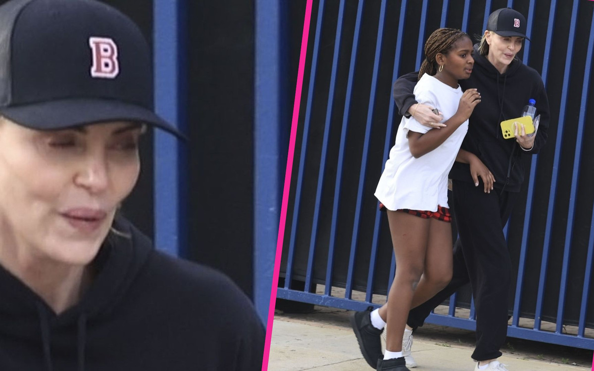 Charlize Theron na meczu adoptowanej córki. Aktorka nie rzucała się w oczy