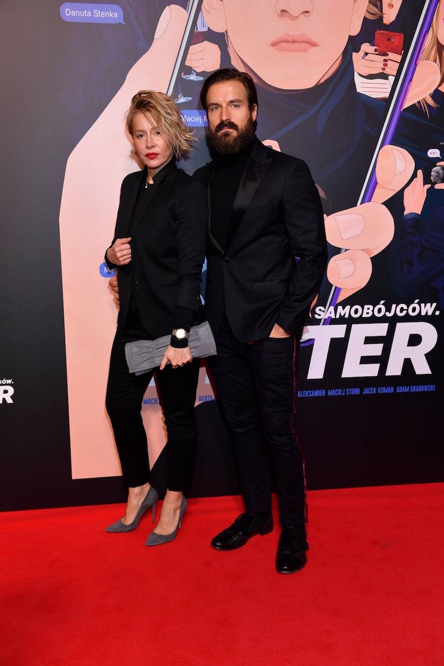 Premiera filmu “Sala samobójców. Hejter”. Koterski z Marceliną, Agnieszka Woźniak-Starak na scenie!